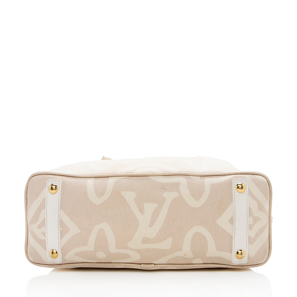 Louis Vuitton Limited Edition Tahitienne Cabas PM Tote (SHF-15487)