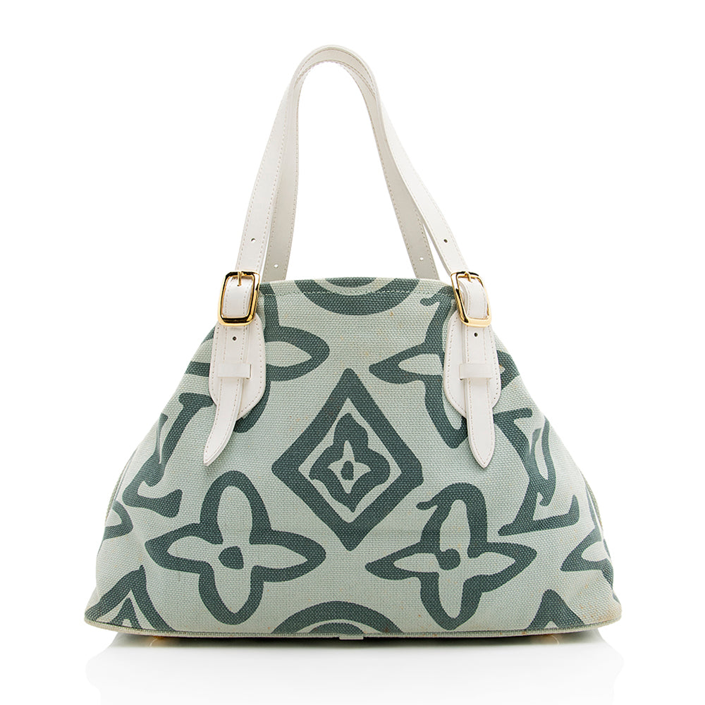 Louis Vuitton Limited Edition Tahitienne Cabas PM Tote - FINAL SALE (SHF-19013)