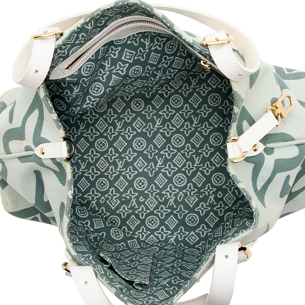 Louis Vuitton Limited Edition Tahitienne Cabas PM Tote - FINAL SALE (SHF-19013)