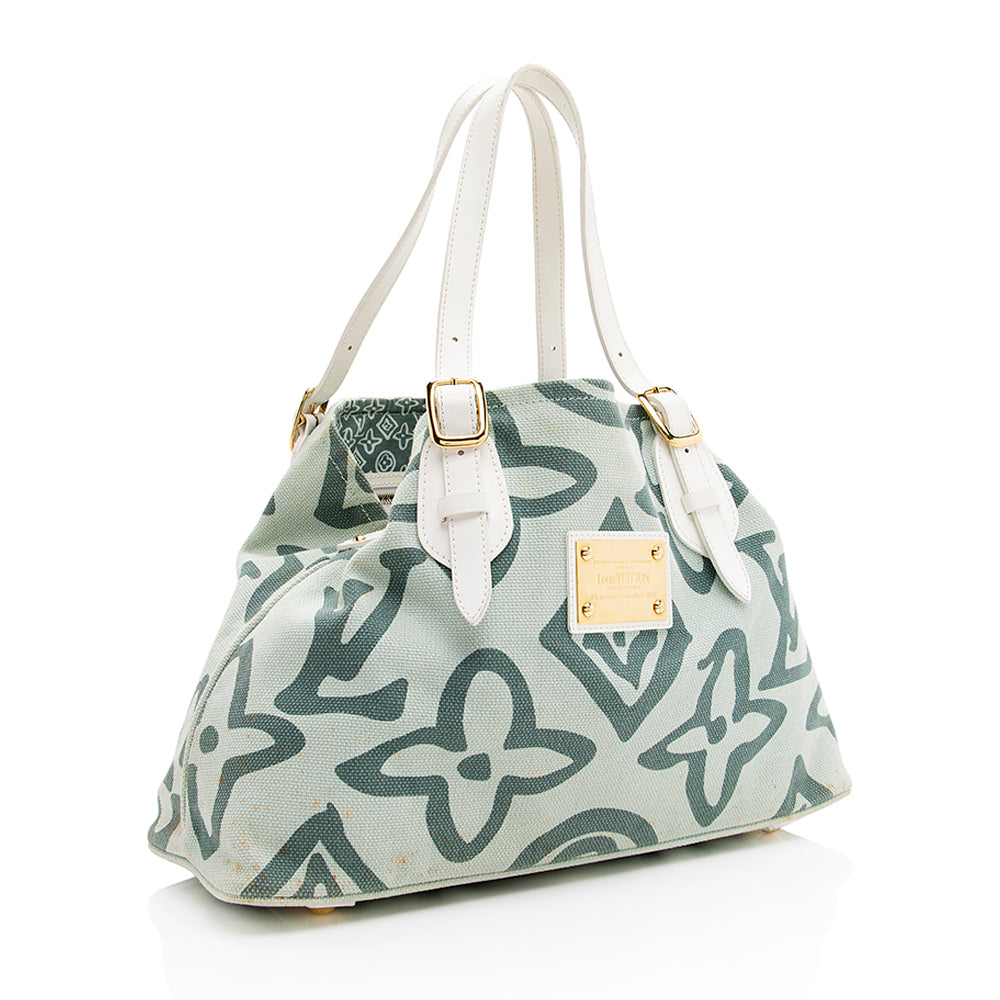 Louis Vuitton Limited Edition Tahitienne Cabas PM Tote - FINAL SALE (SHF-19013)