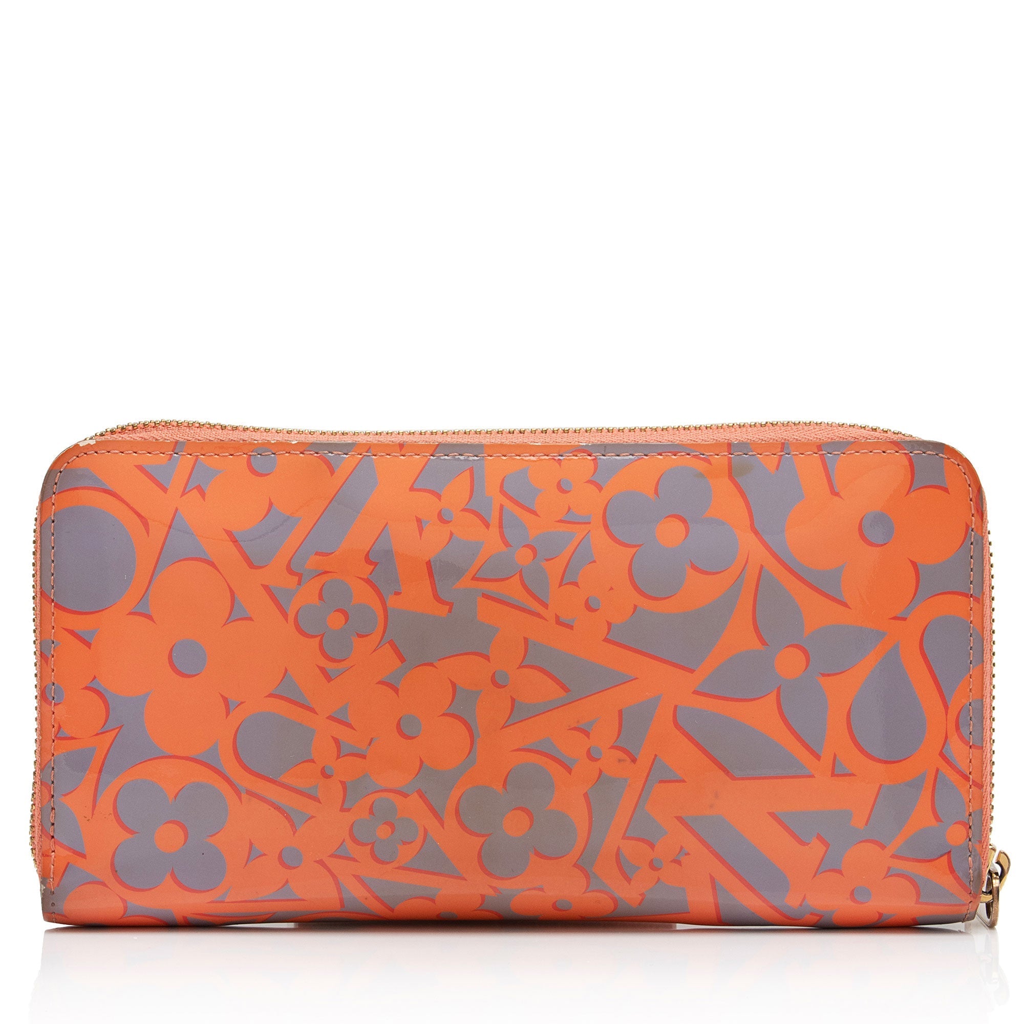 Louis Vuitton Limited Edition Vernis Sweet Monogram Zippy Wallet (SHF-ySFnj6)