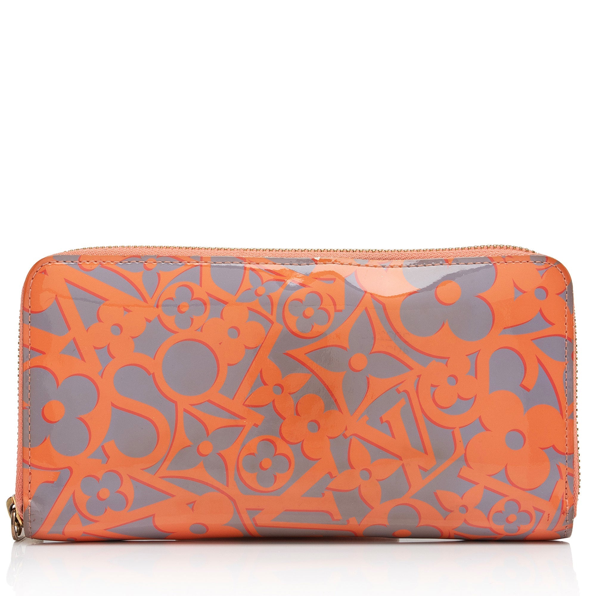 Louis Vuitton Limited Edition Vernis Sweet Monogram Zippy Wallet (SHF-ySFnj6)