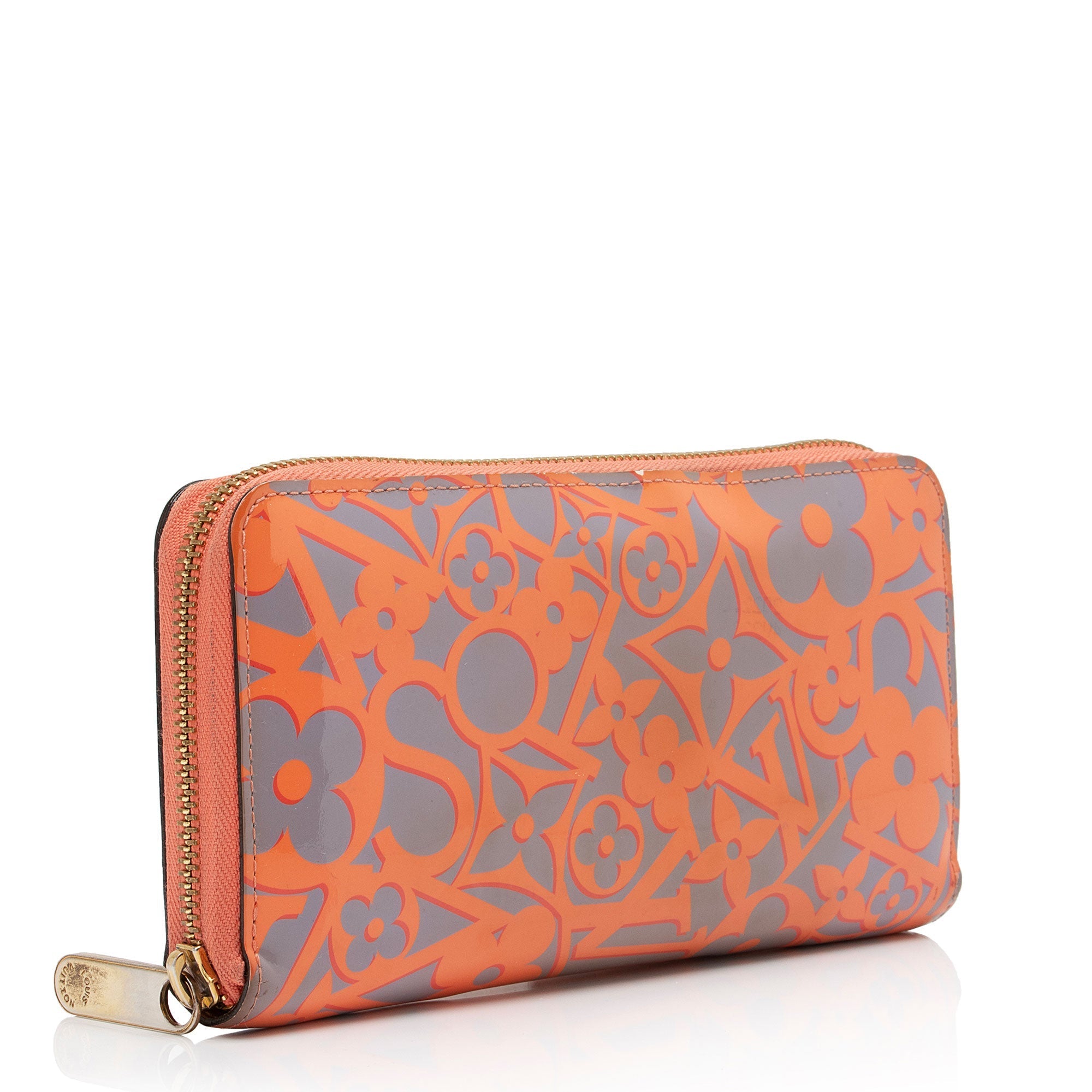 Louis Vuitton Limited Edition Vernis Sweet Monogram Zippy Wallet (SHF-ySFnj6)