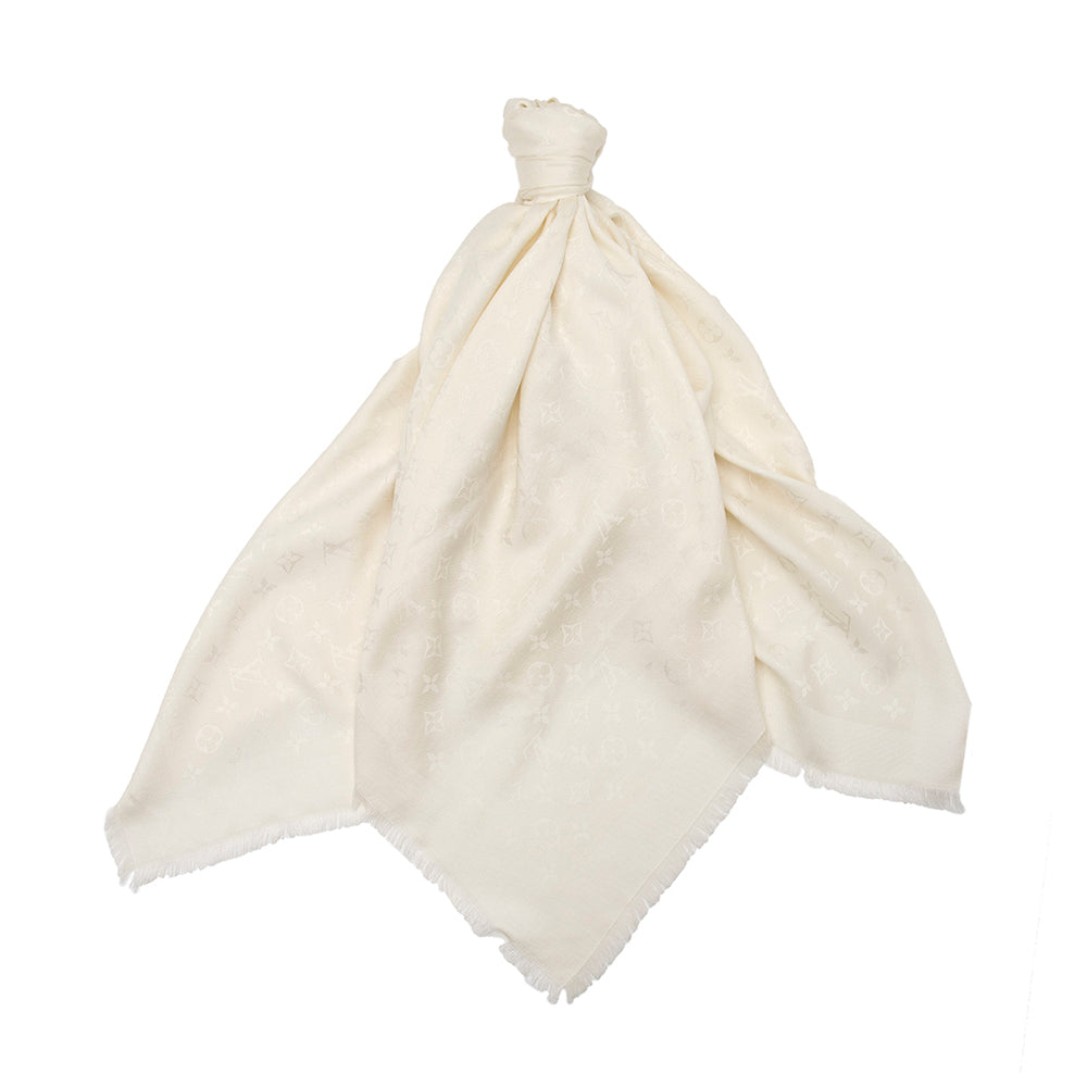 Louis Vuitton Lurex Monogram Shine Shawl (SHF-20271)