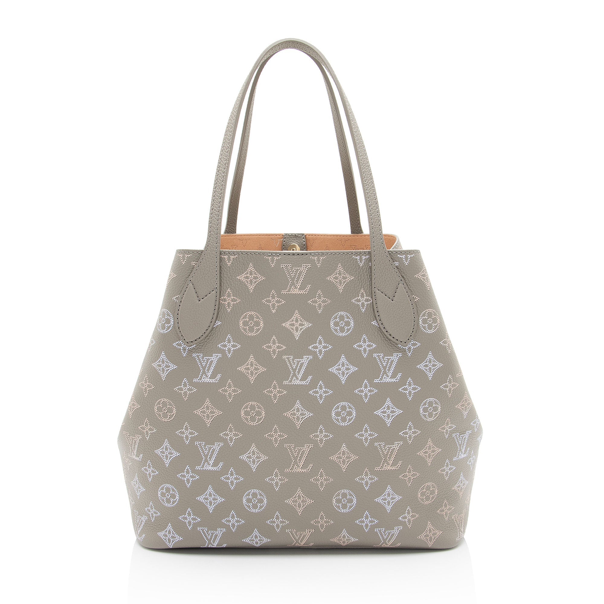 Louis Vuitton Mahina Leather Blossom MM Tote