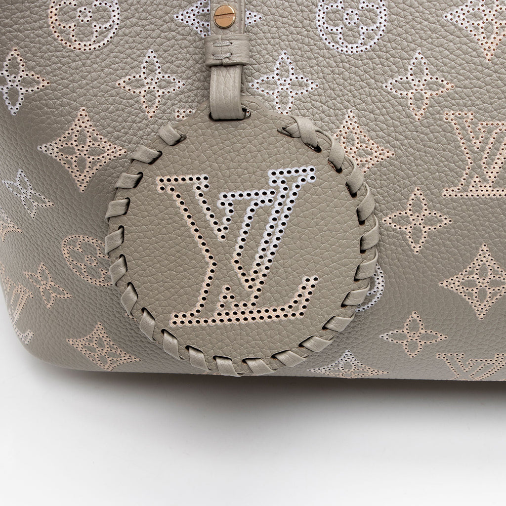 Louis Vuitton Mahina Leather Blossom MM Tote