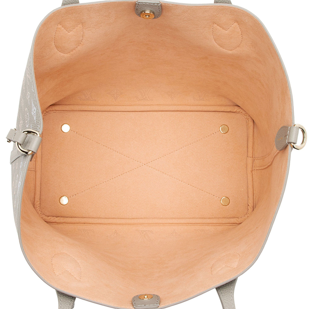 Louis Vuitton Mahina Leather Blossom MM Tote