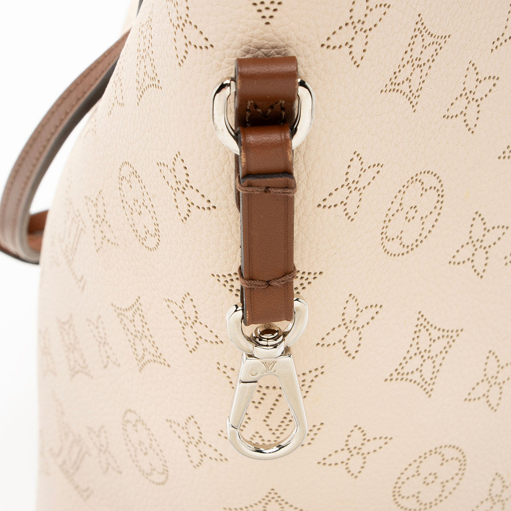 Louis Vuitton Mahina Leather Hina MM Tote