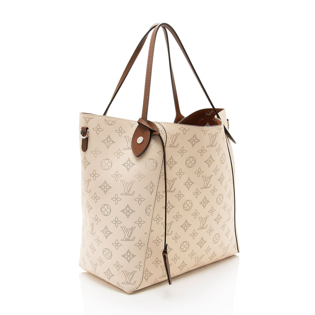 Louis Vuitton Mahina Leather Hina MM Tote