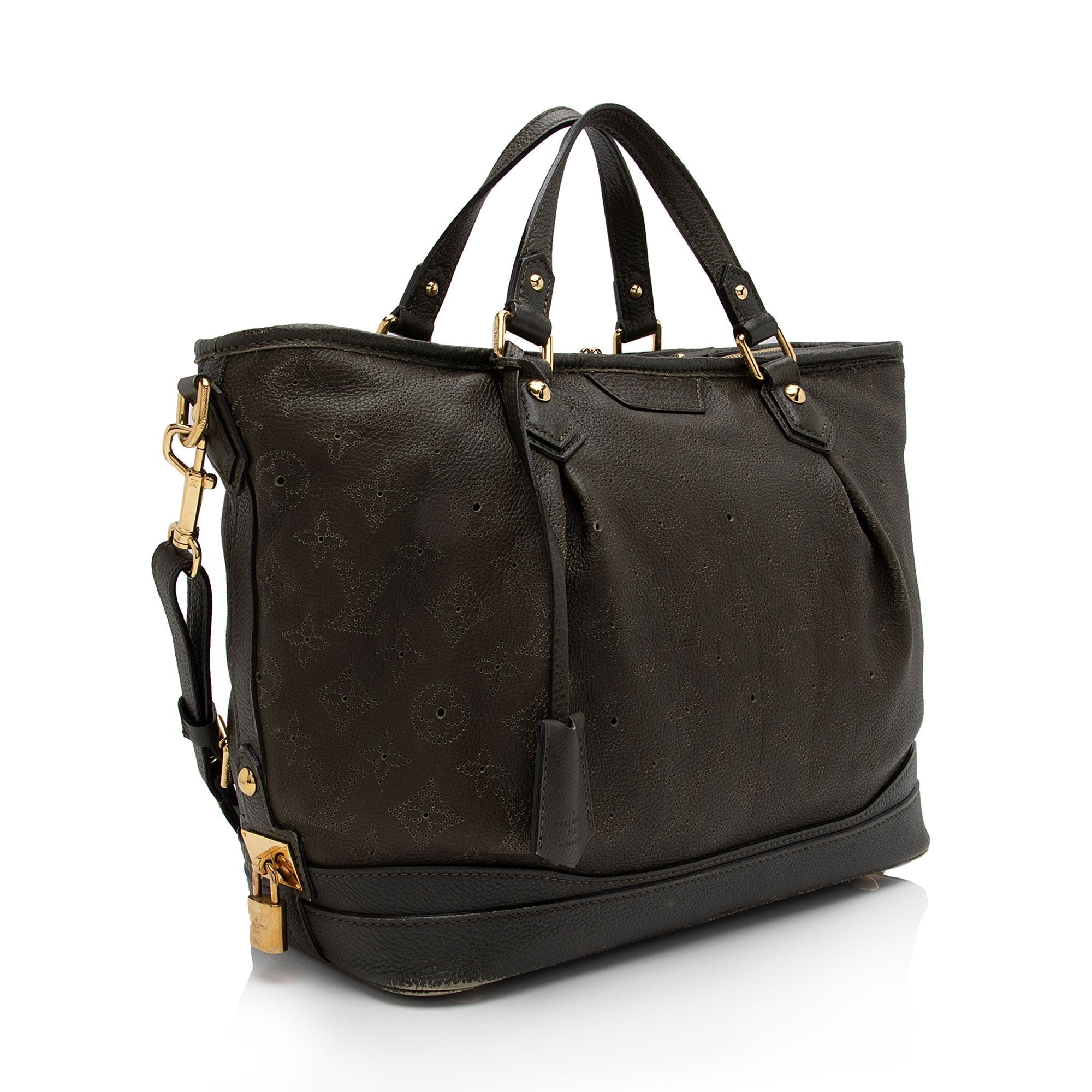 Louis Vuitton Mahina Leather Stellar PM Tote (SHF-bQCuWn)