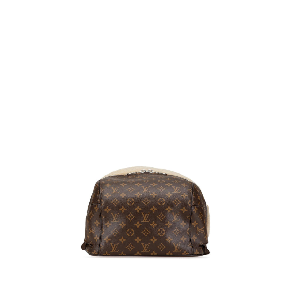 Louis Vuitton Marc Newson Monogram Shearling Backpack