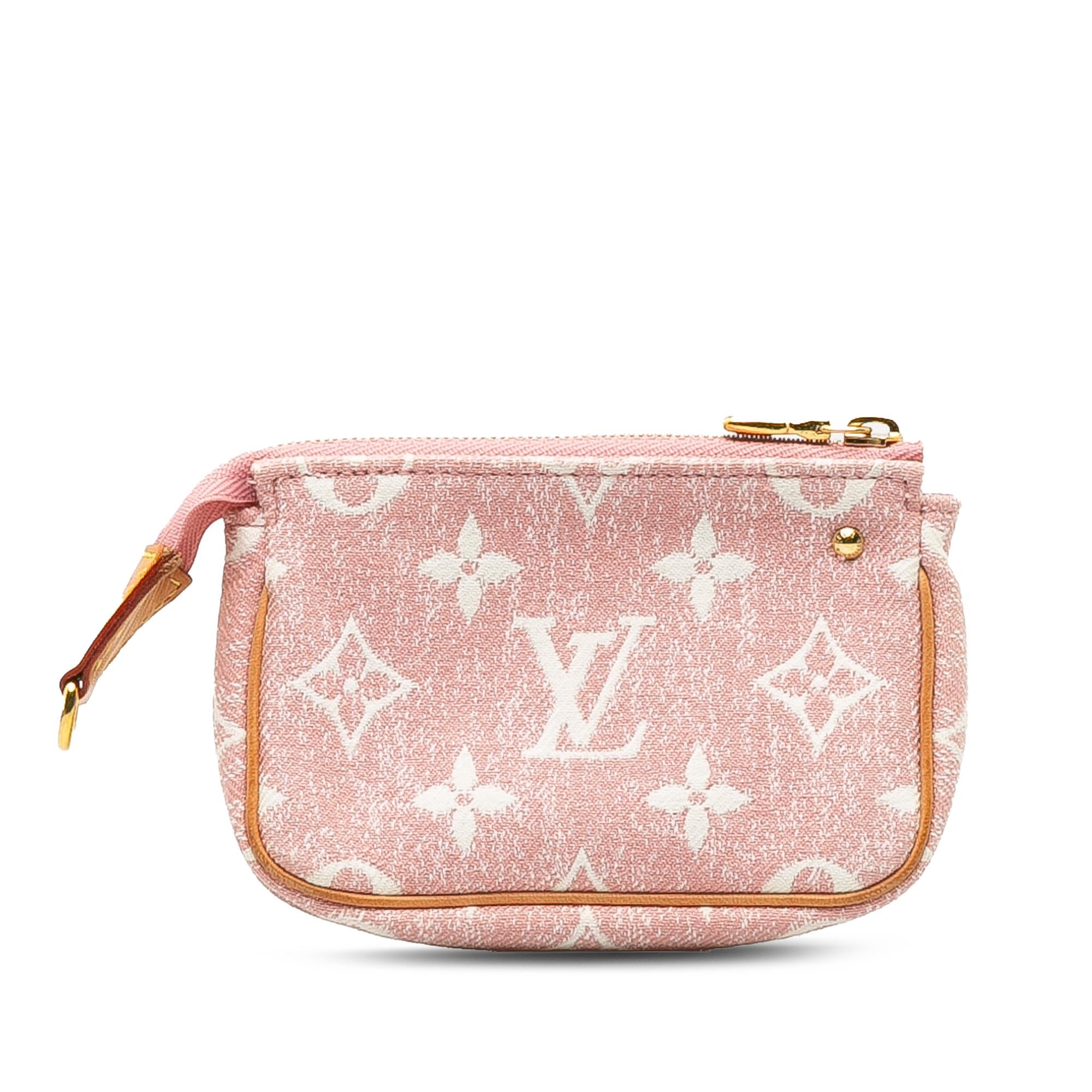 Louis Vuitton Micro Monogram Jacquard Denim Pochette Accessoires (SHG-QC6uDk)
