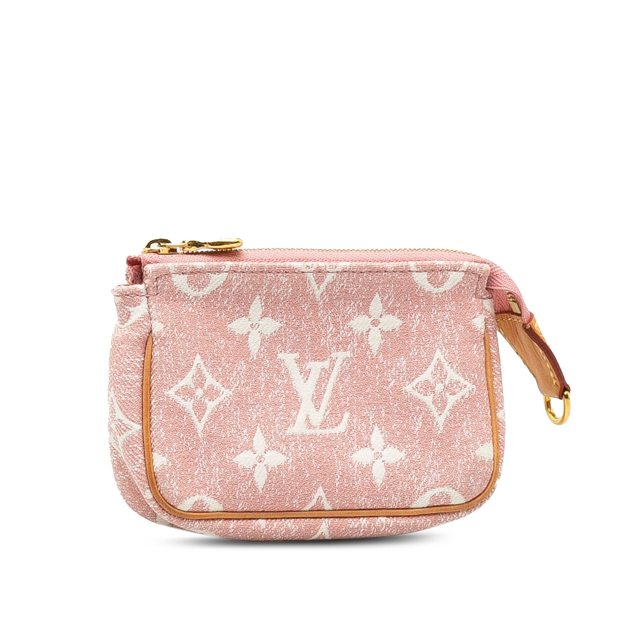 Louis Vuitton Micro Monogram Jacquard Denim Pochette Accessoires (SHG-QC6uDk)