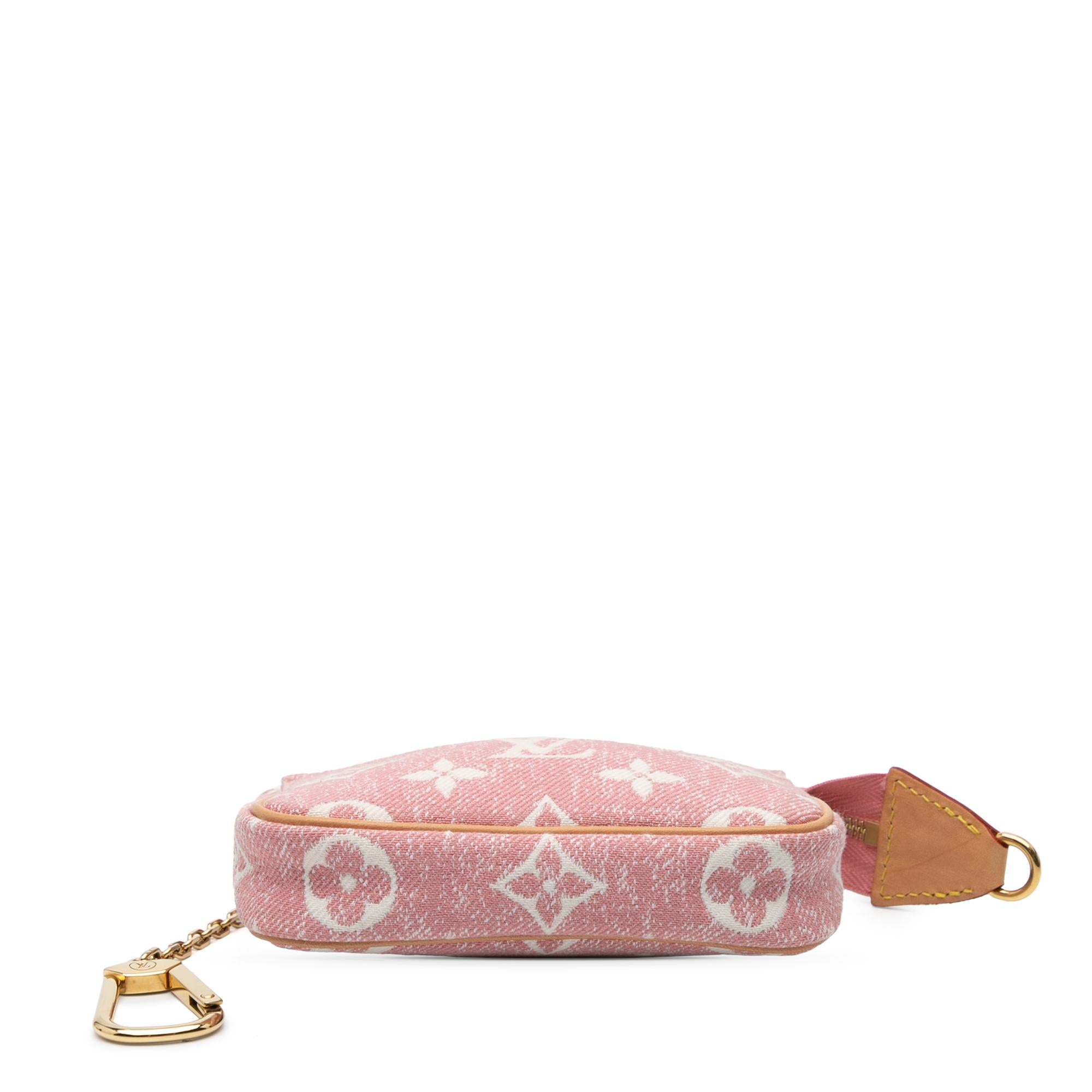 Louis Vuitton Micro Monogram Jacquard Denim Pochette Accessoires