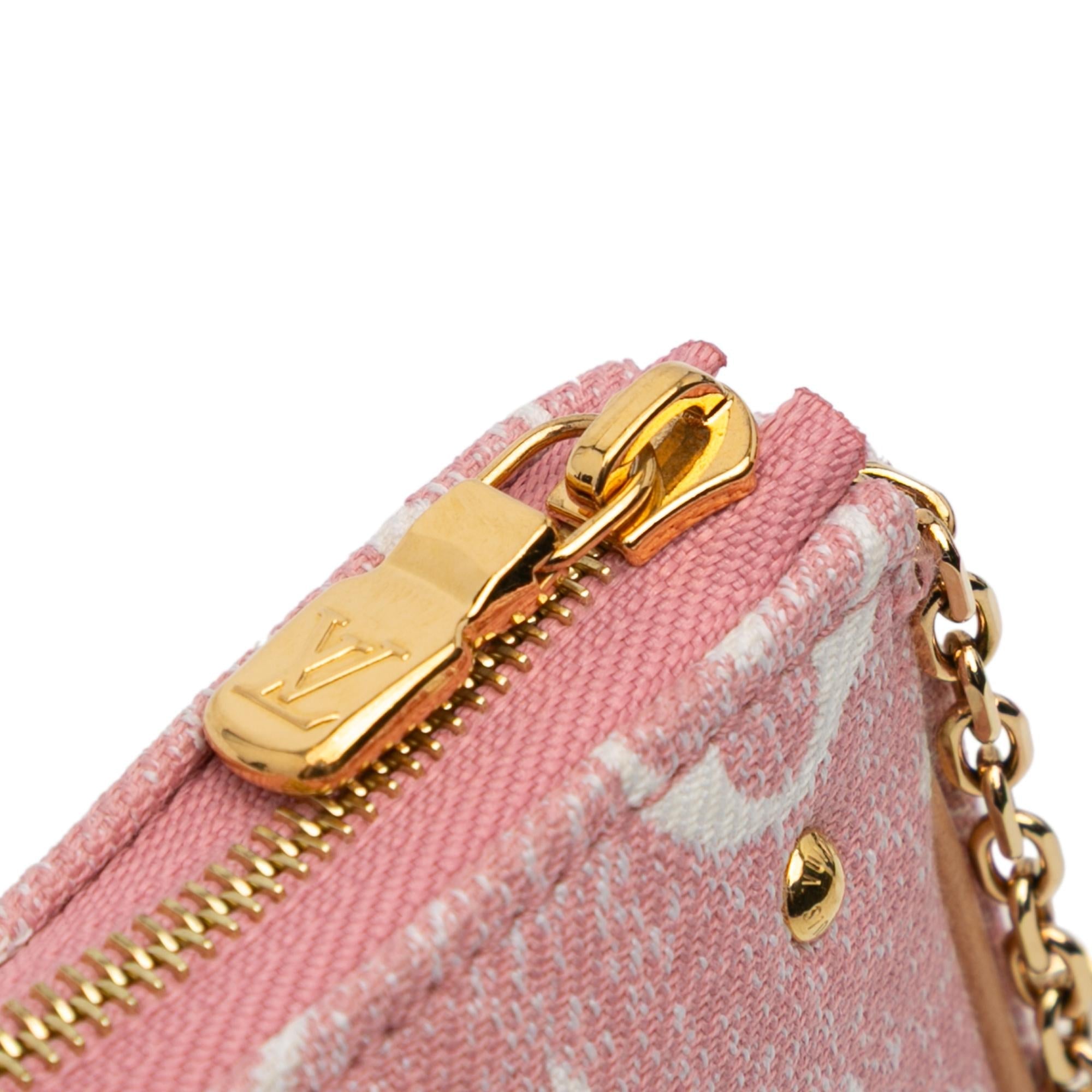 Louis Vuitton Micro Monogram Jacquard Denim Pochette Accessoires