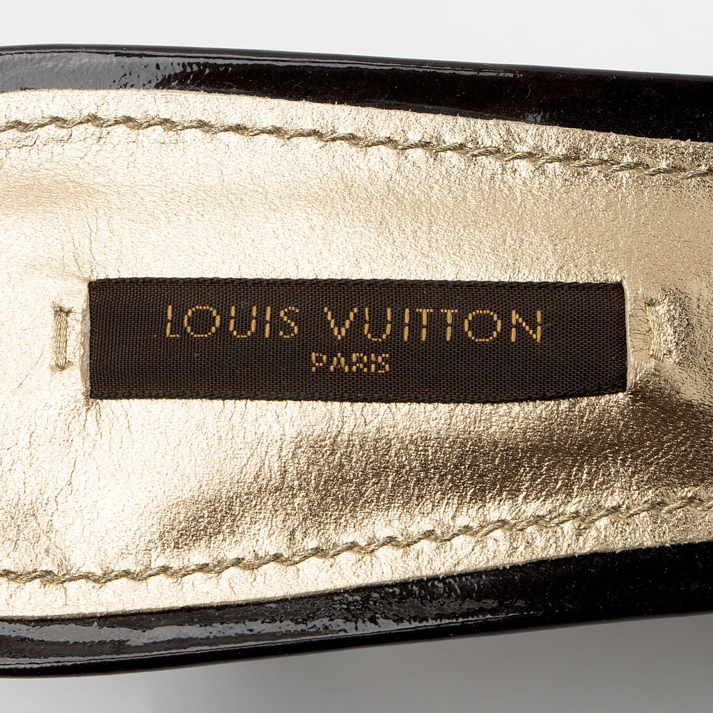 Louis Vuitton Monogram Mini Lin Buckle Sandals - Size 10 / 40 (SHF-SSkIFc)