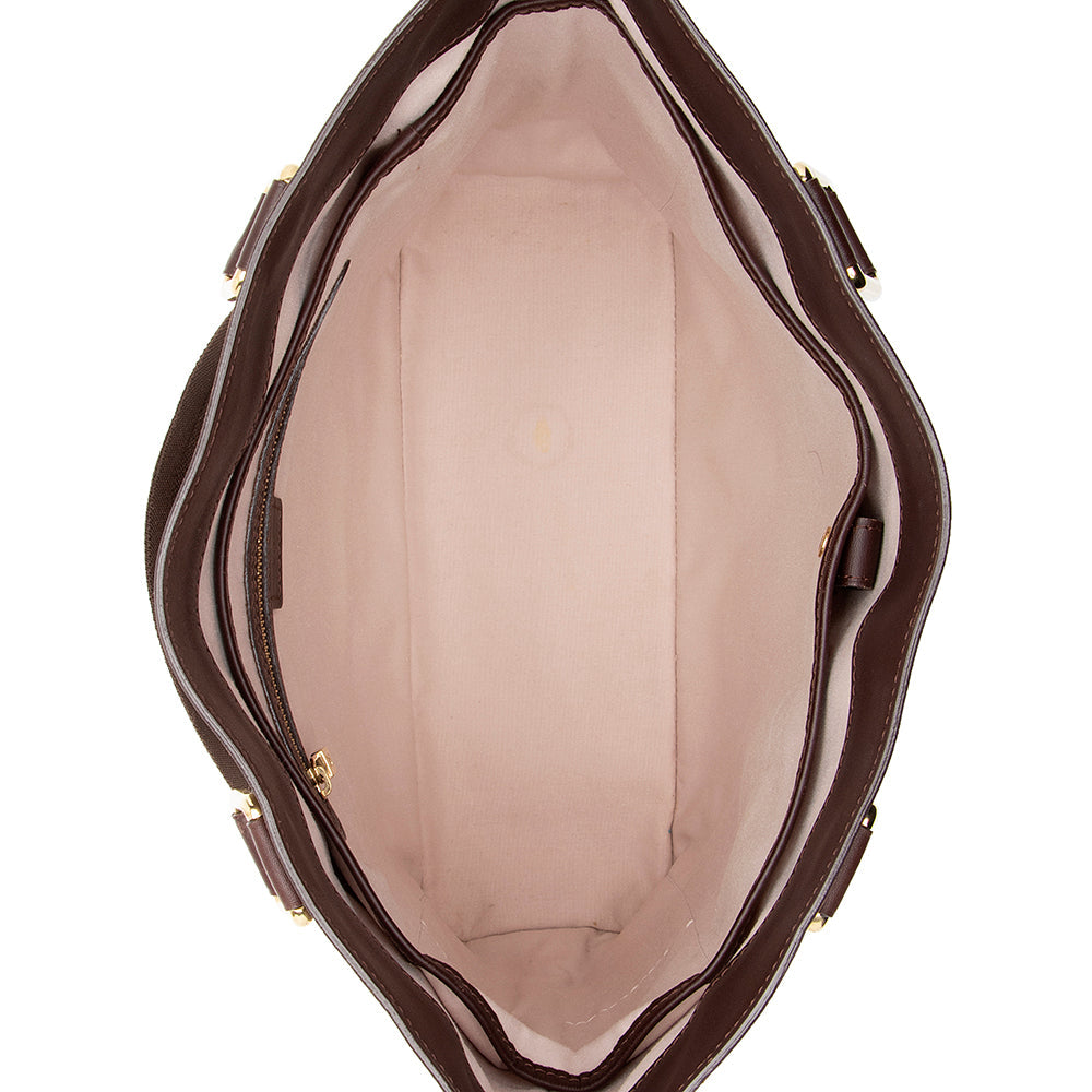 Louis Vuitton Mini Lin Lucille GM Tote (SHF-19394)