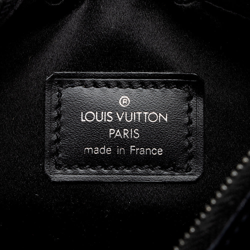 Louis Vuitton Mini Monogram Satin Boulogne Shoulder Bag (SHF-16548)