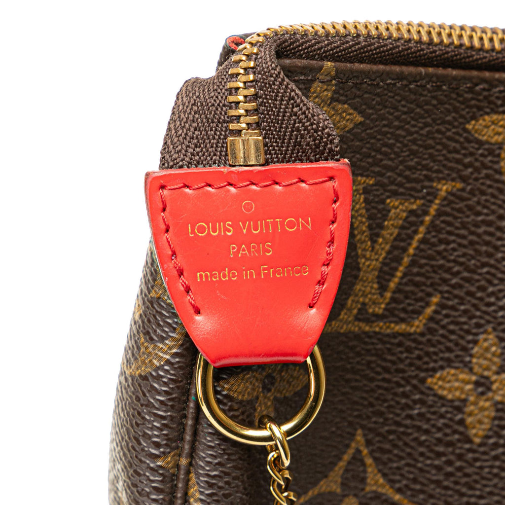 Louis Vuitton Mini Monogram Vivienne Christmas Pochette Accessoires (SHG-Vl6wam)