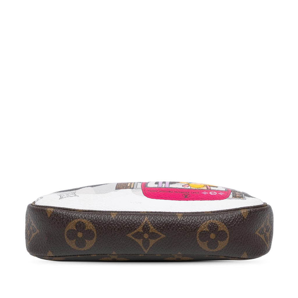 Louis Vuitton Mini Monogram Vivienne Christmas Pochette Accessoires
