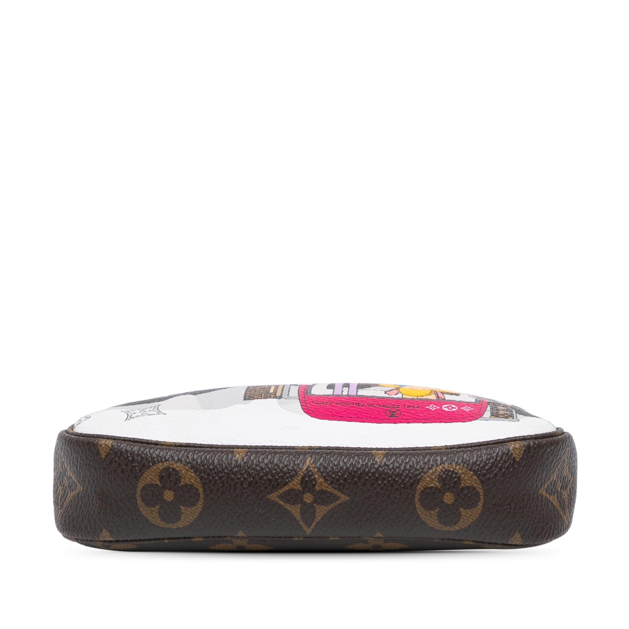 Louis Vuitton Mini Monogram Vivienne Christmas Pochette Accessoires