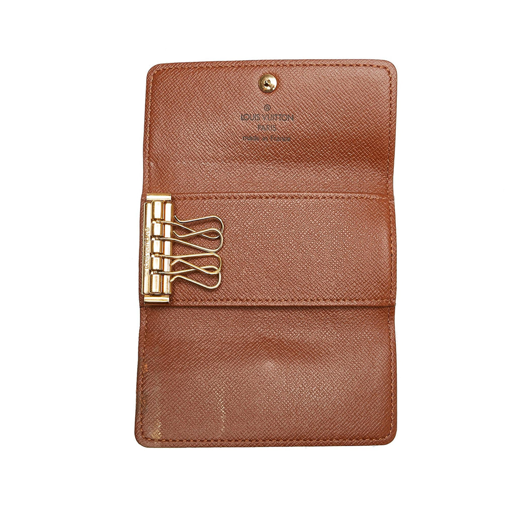 Louis Vuitton Monogram 4 Key Holder (SHG-33060)