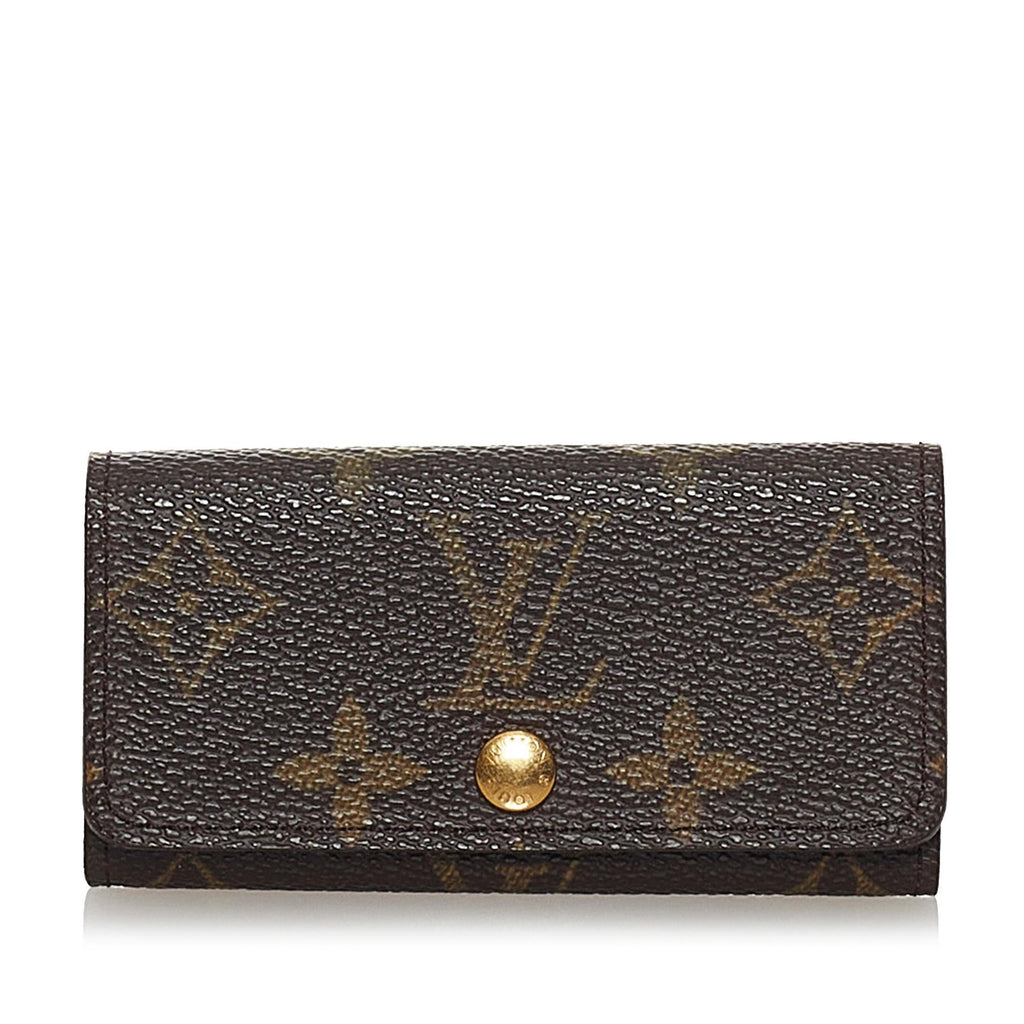 Louis Vuitton Monogram 4 Key Holder (SHG-33060)