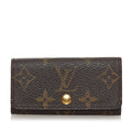 Louis Vuitton Monogram 4 Key Holder (SHG-33060)