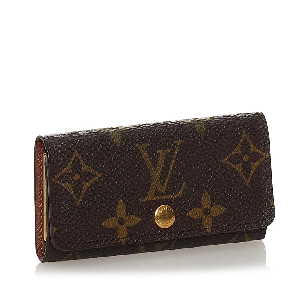 Louis Vuitton Monogram 4 Key Holder (SHG-33060)