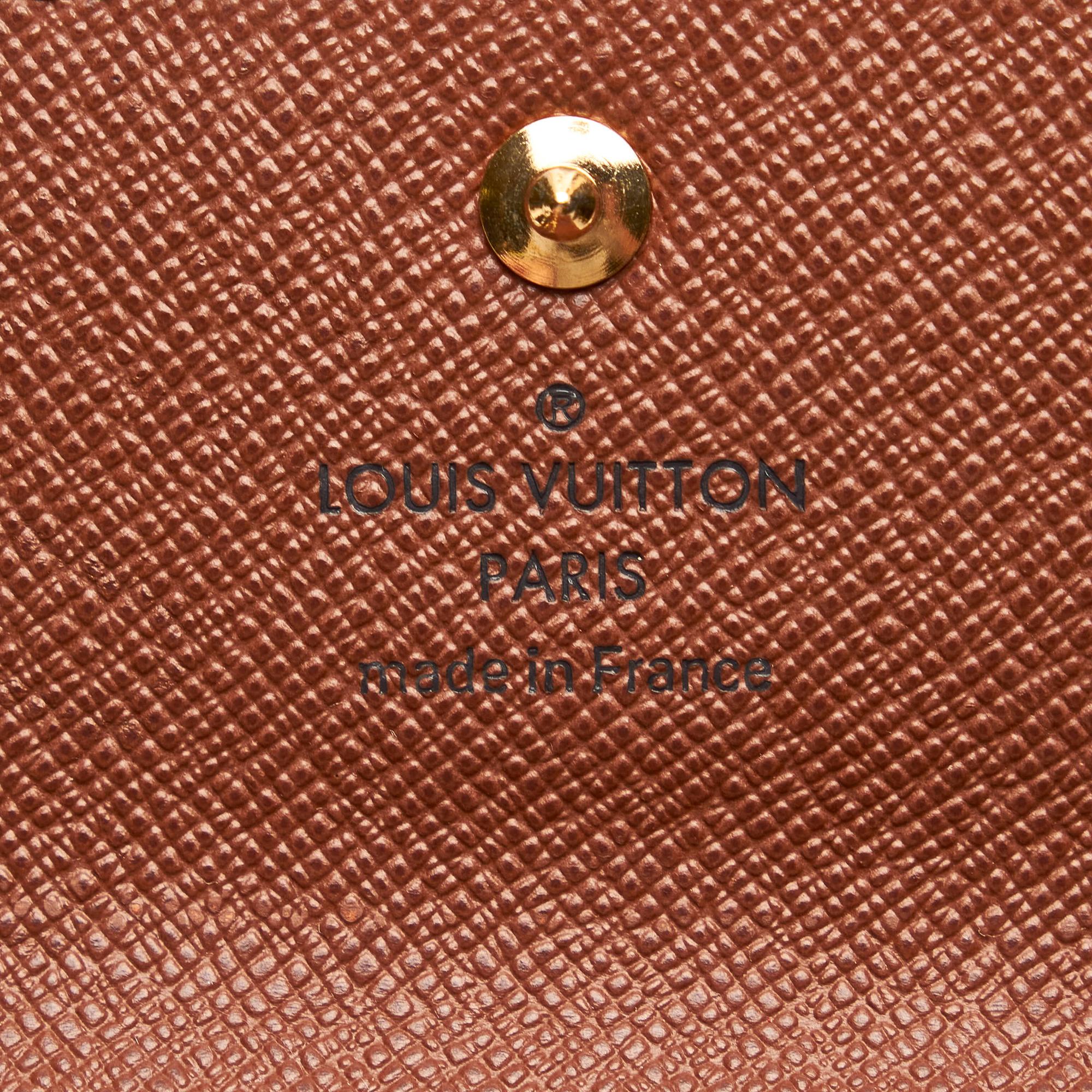 Louis Vuitton Monogram 4 Key Holder (SHG-34860)