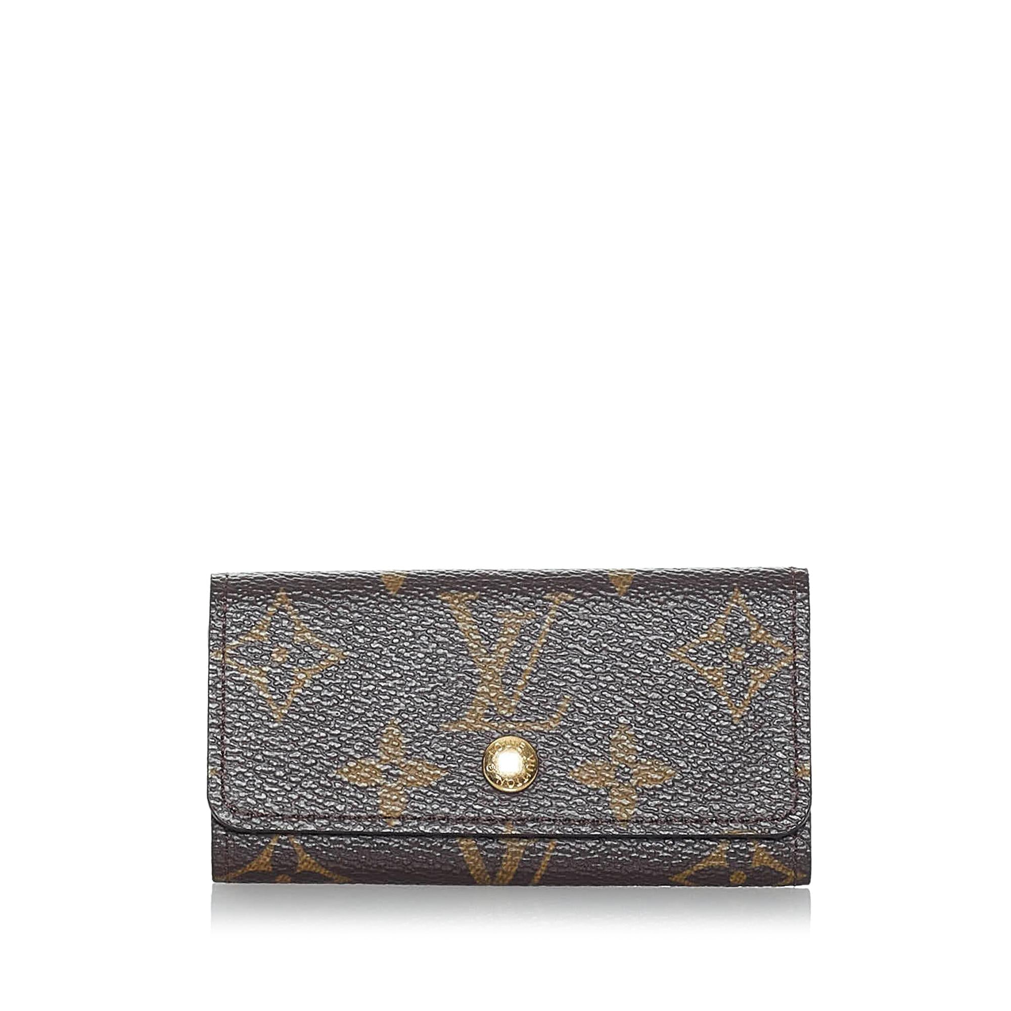 Louis Vuitton Monogram 4 Key Holder (SHG-34860)