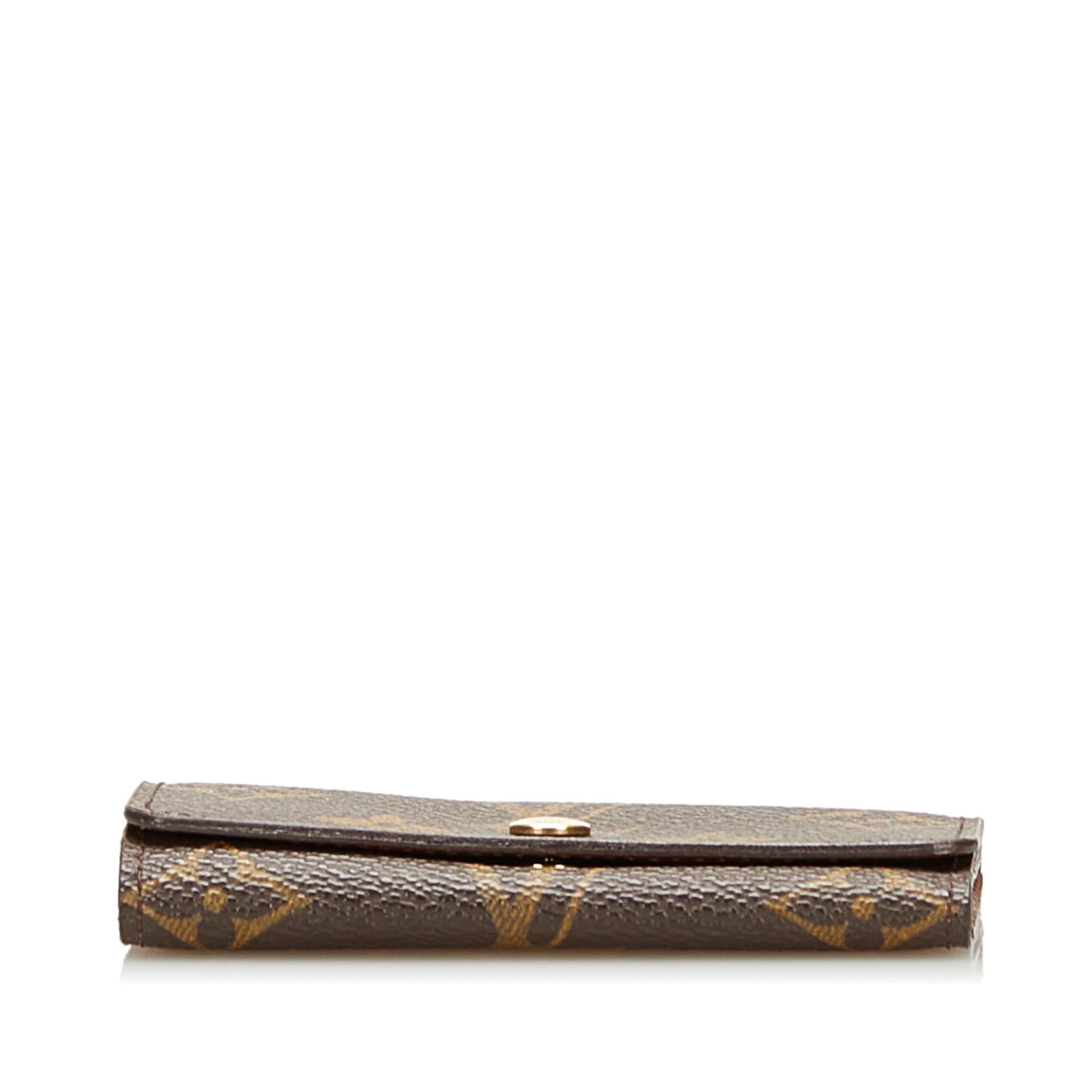 Louis Vuitton Monogram 4 Key Holder (SHG-36023)