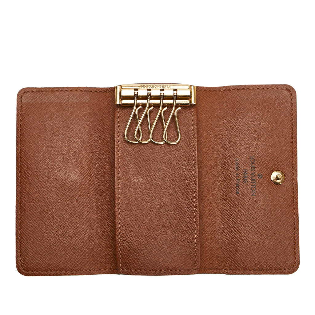 Louis Vuitton Monogram 4 Key Holder (SHG-36023)