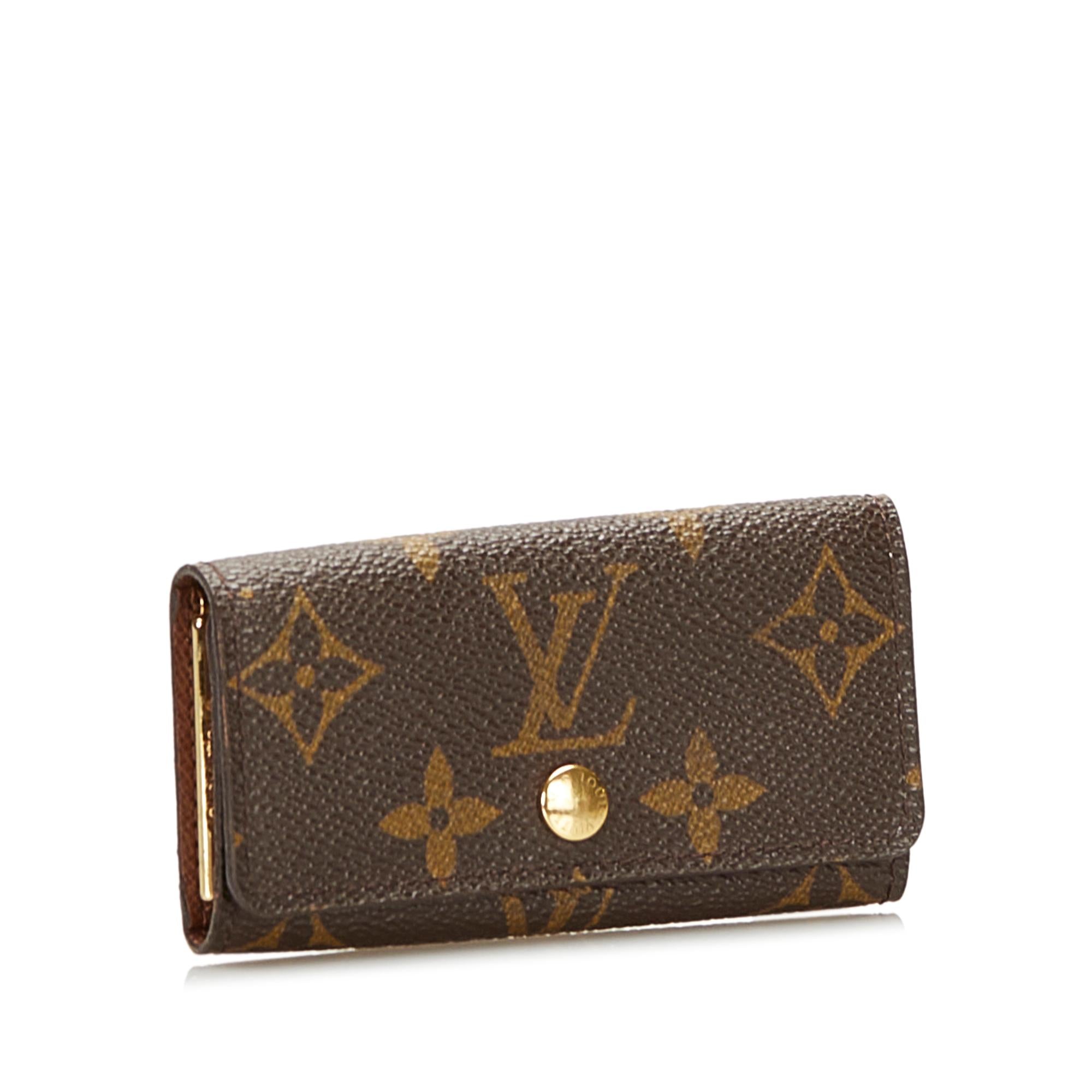 Louis Vuitton Monogram 4 Key Holder (SHG-36023)