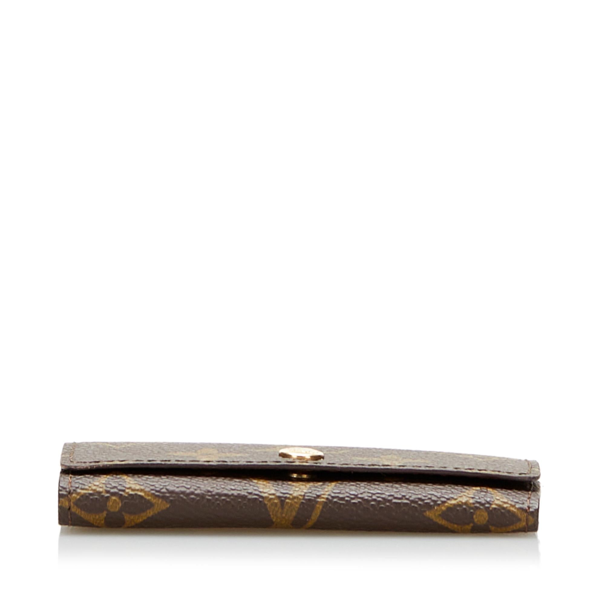 Louis Vuitton Monogram 4 Key Holder (SHG-36927)