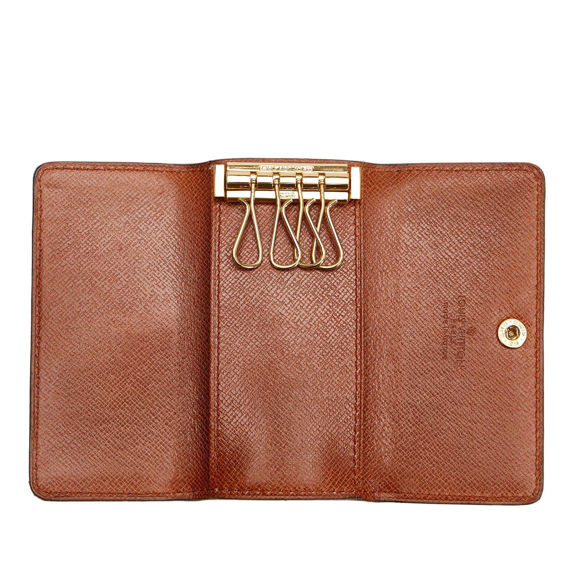 Louis Vuitton Monogram 4 Key Holder (SHG-36927)