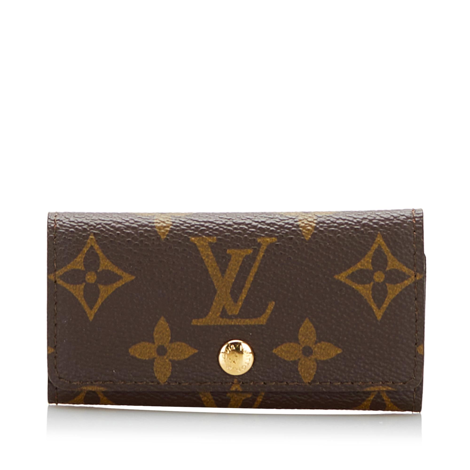 Louis Vuitton Monogram 4 Key Holder (SHG-36927)