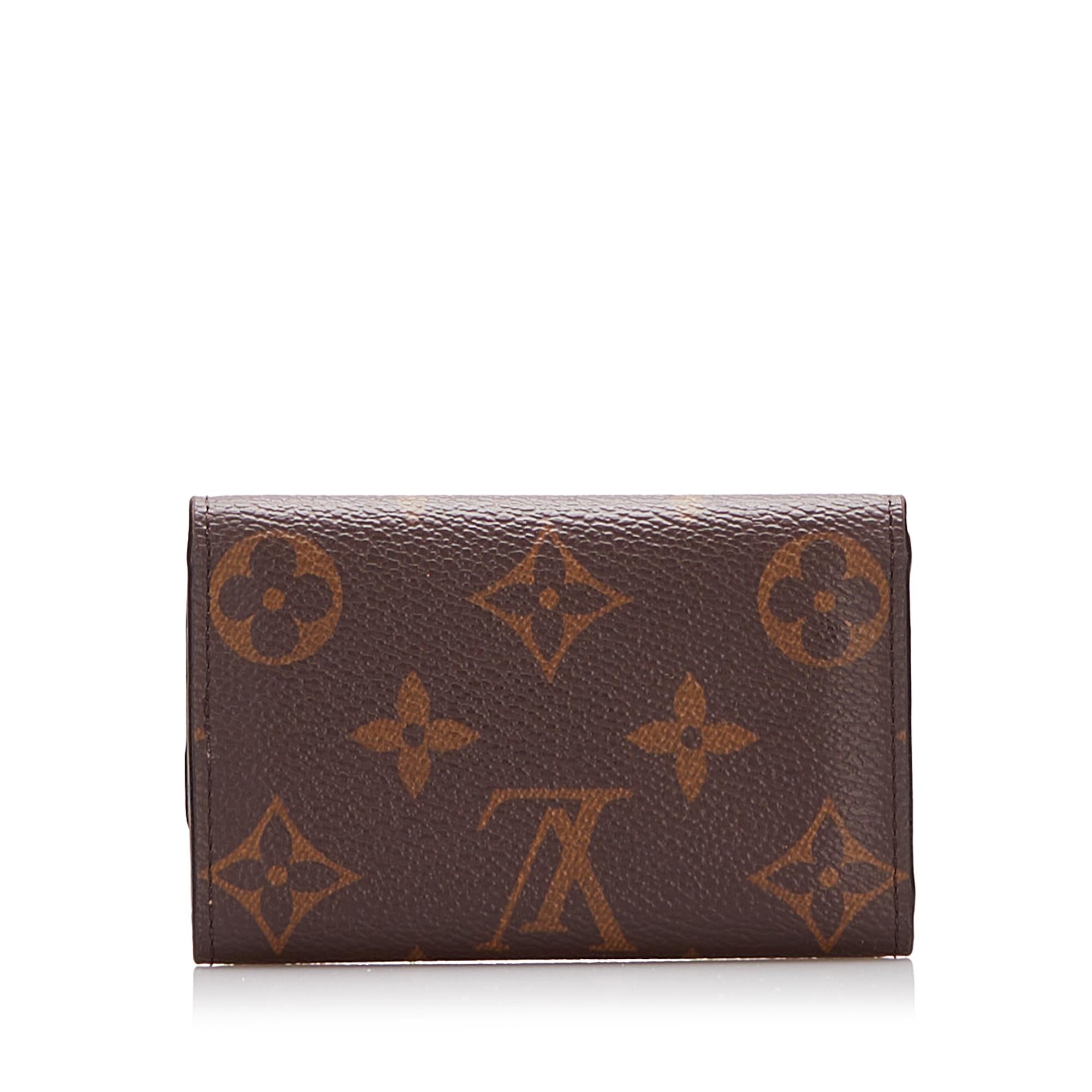 Louis Vuitton Monogram 6 Key Holder (SHG-YeNnGB)
