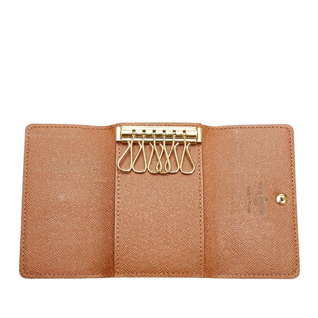 Louis Vuitton Monogram 6 Key Holder (SHG-Y6az0B)