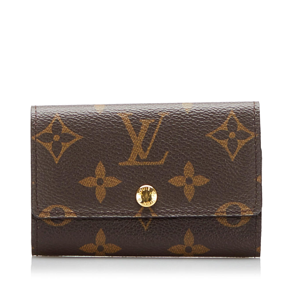 Louis Vuitton Monogram 6 Key Holder (SHG-Y6az0B)