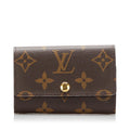 Louis Vuitton Monogram 6 Key Holder (SHG-Y6az0B)