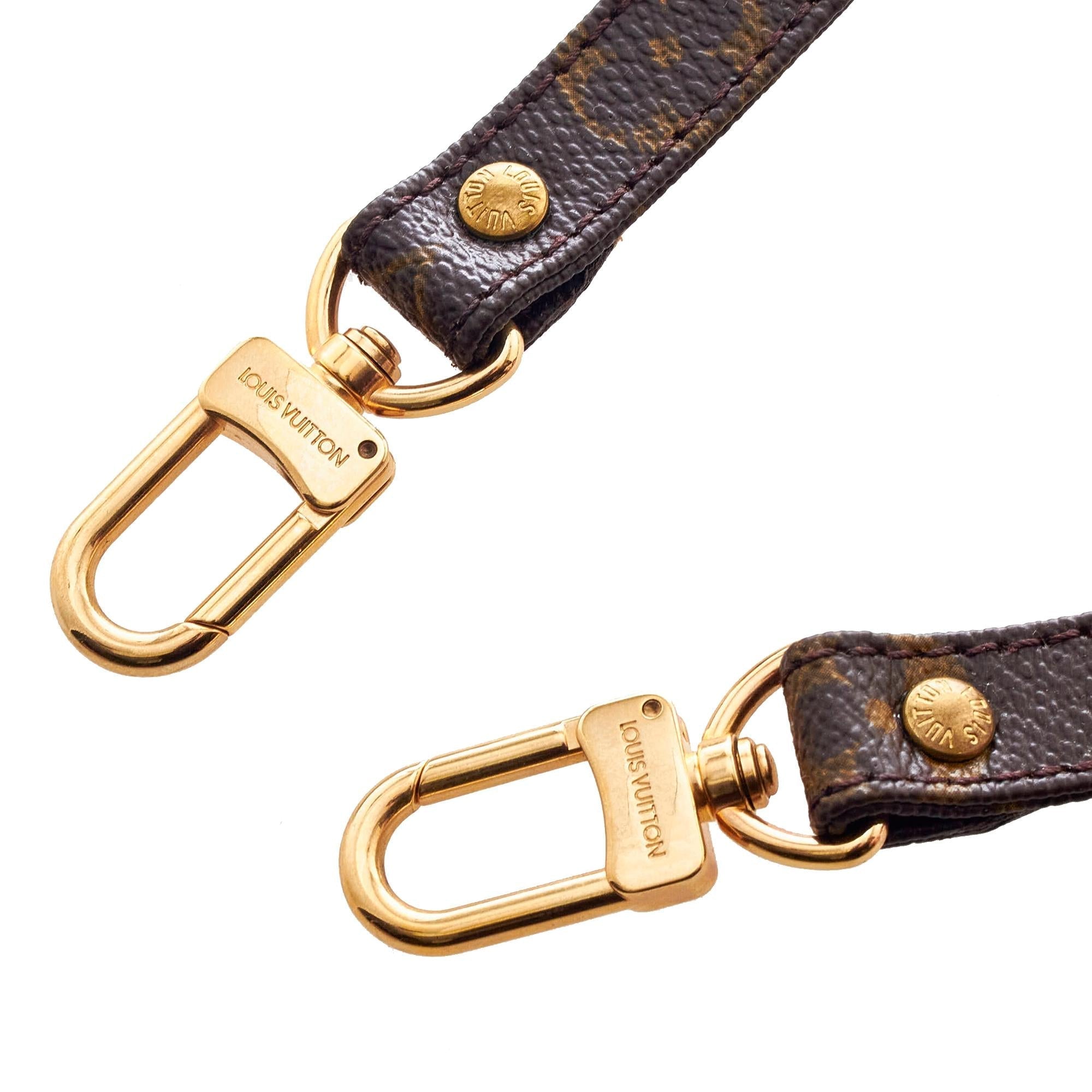 Louis Vuitton Monogram Adjustable Shoulder Strap (SHG-5ZdyN4)