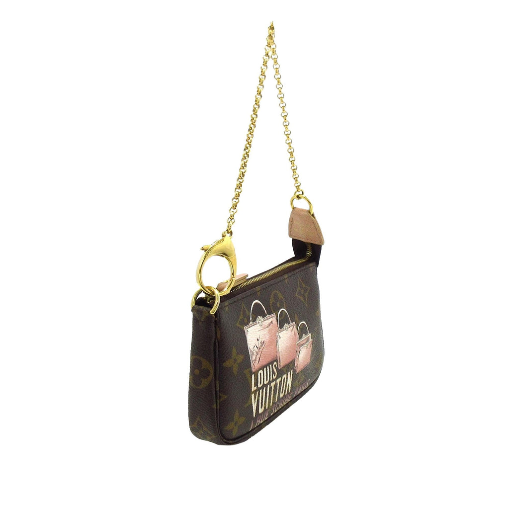 Louis Vuitton Monogram Affiche Mini Pochette Accessoires (SHG-iGvSGL)