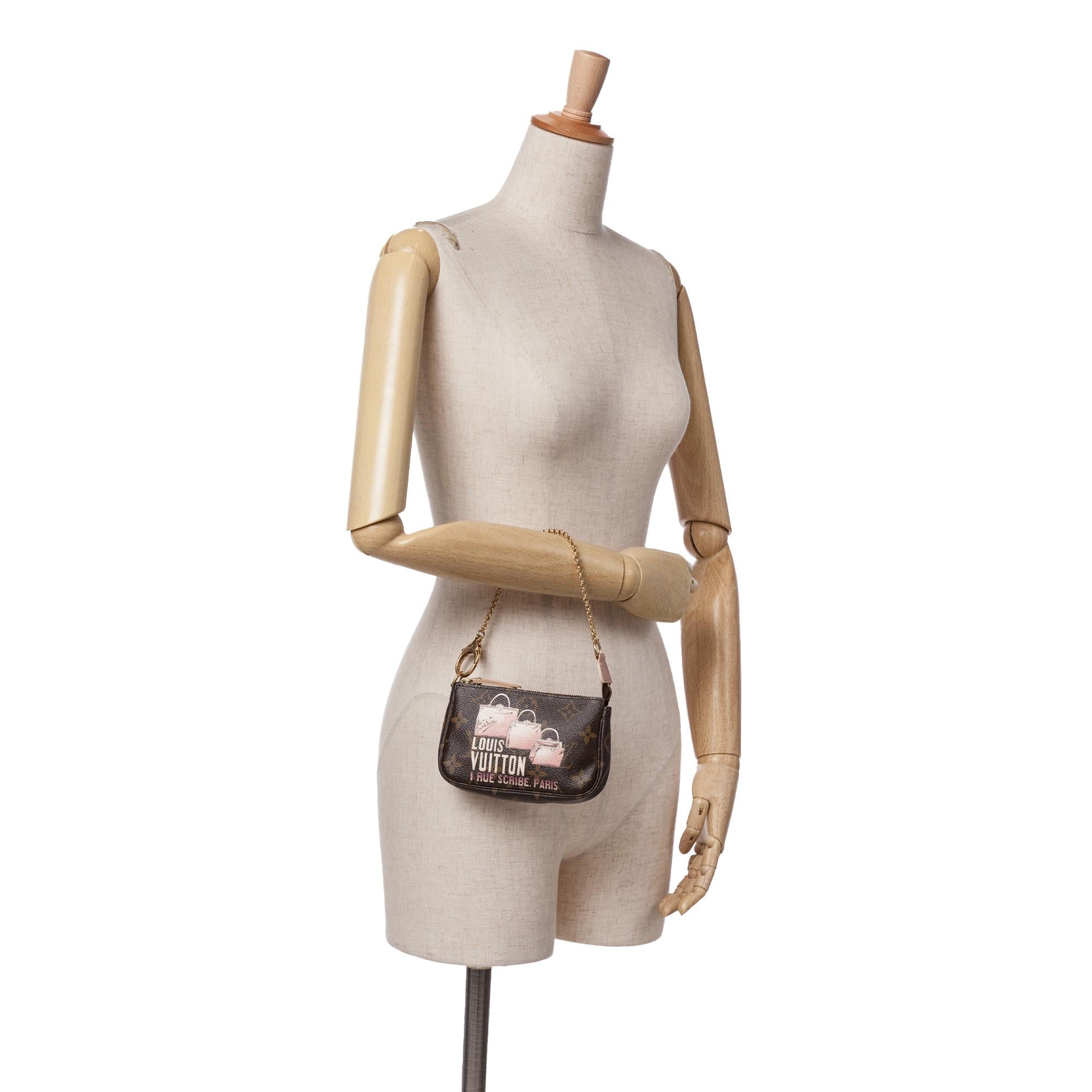 Louis Vuitton Monogram Affiche Mini Pochette Accessoires