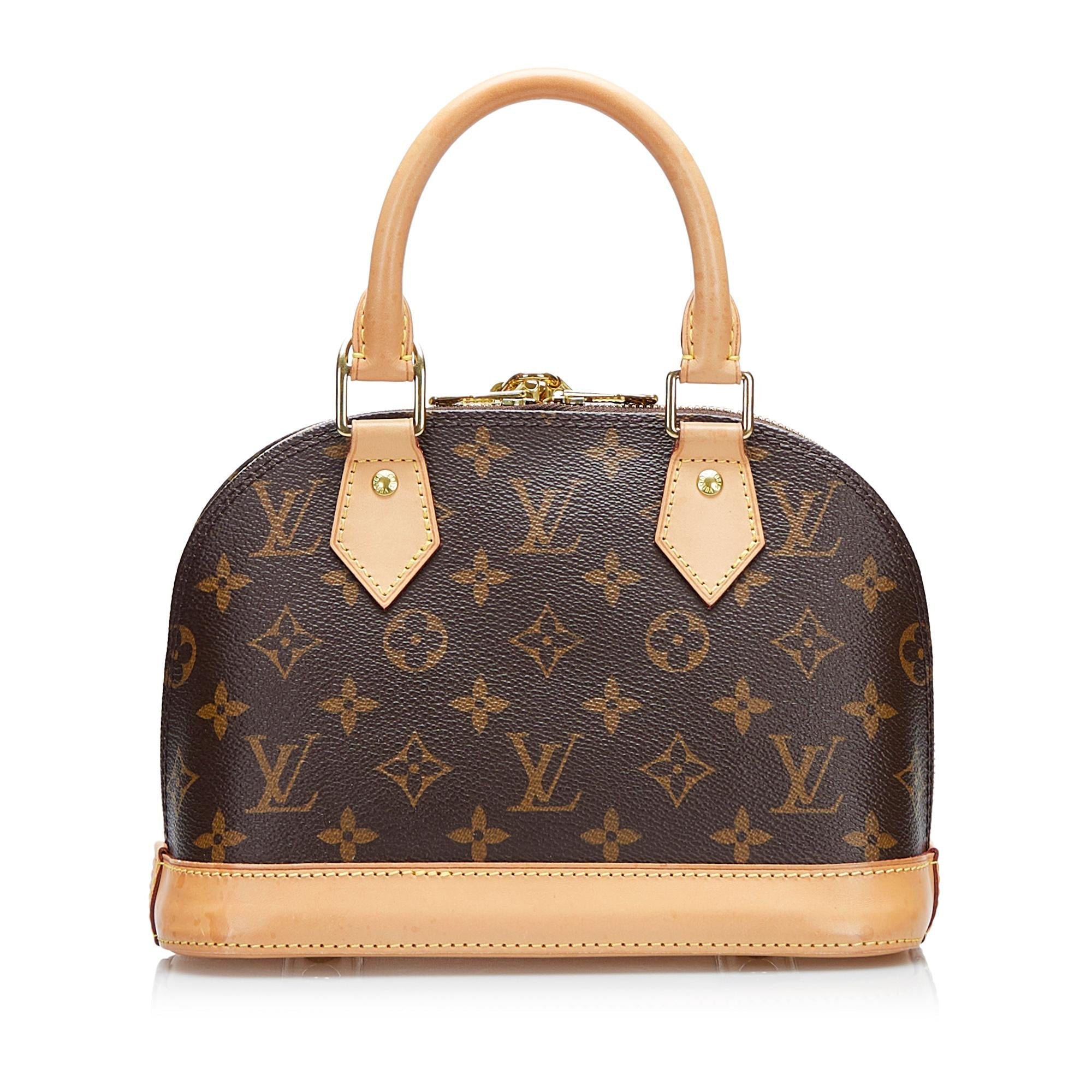 Louis Vuitton Monogram Alma BB (SHG-Ptf9Ij)