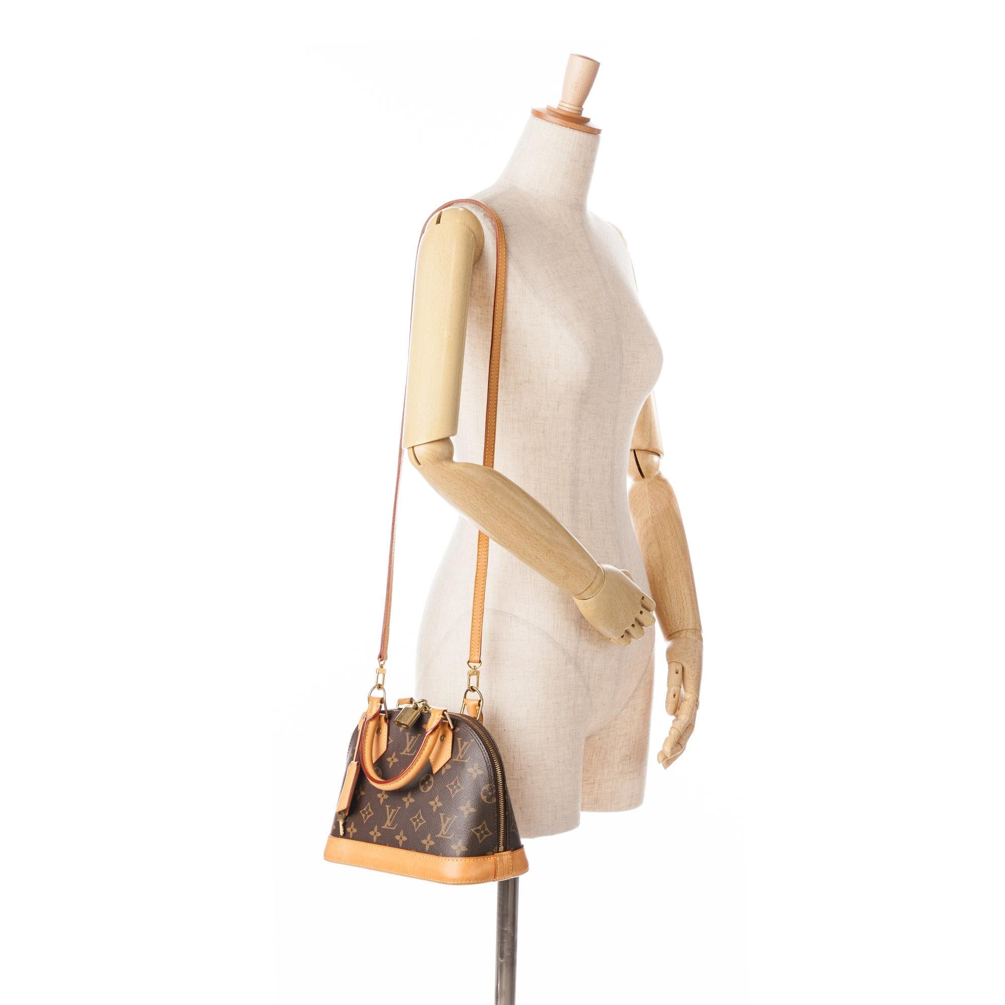 Louis Vuitton Monogram Alma BB (SHG-JaWELs)