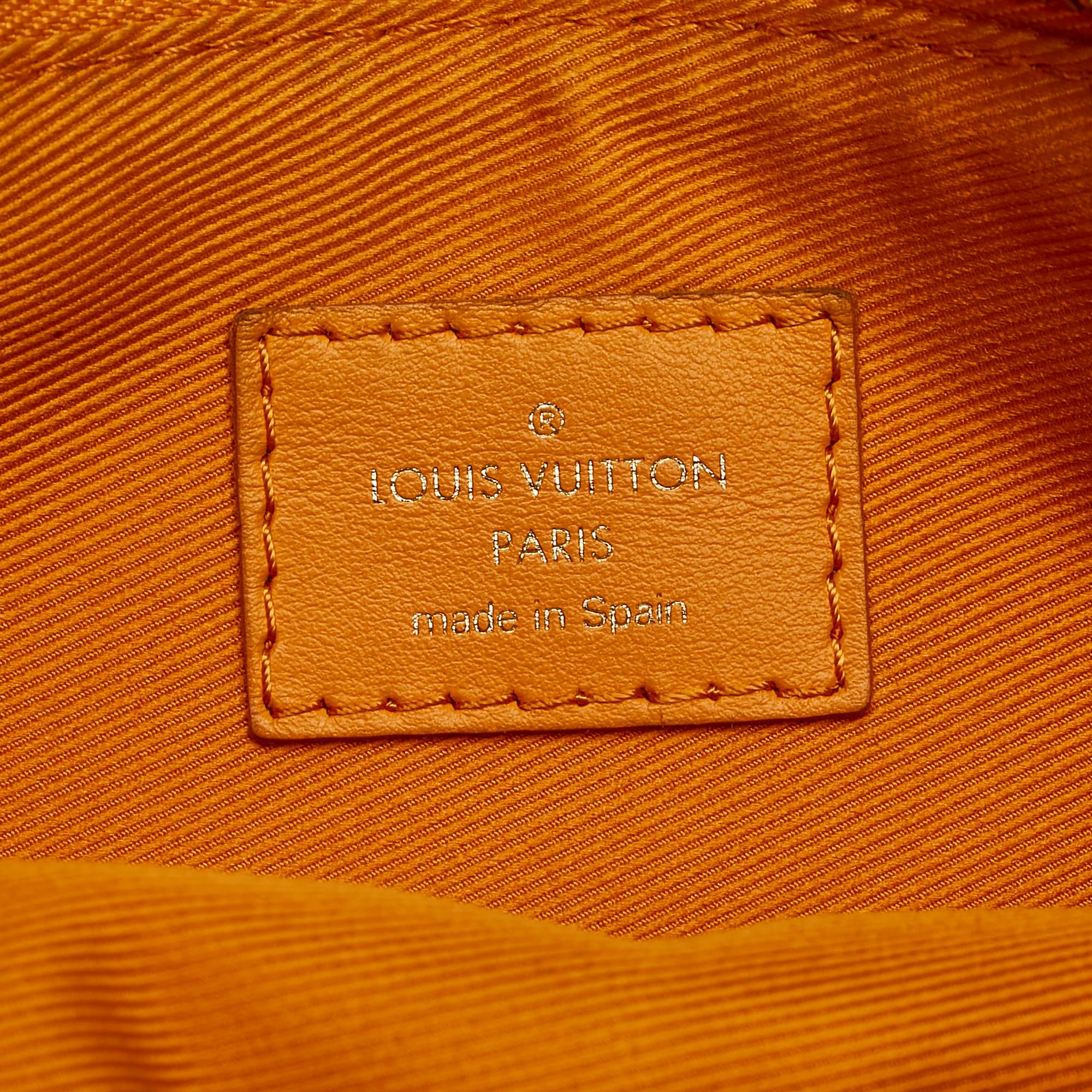 Louis Vuitton Monogram Antarctica Double Flat Messenger (SHG-37696)
