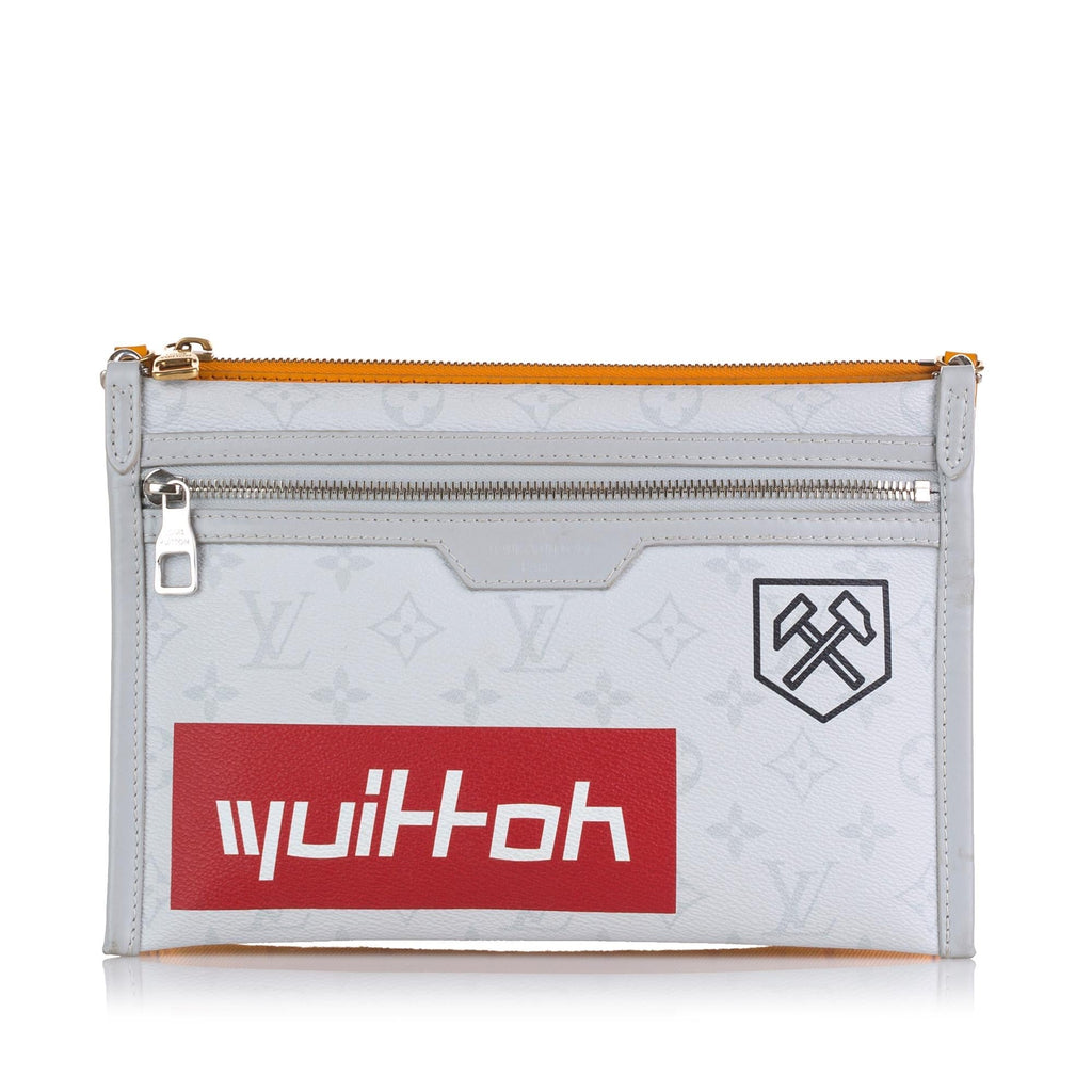 Louis Vuitton Monogram Antartica Double Flat Messenger