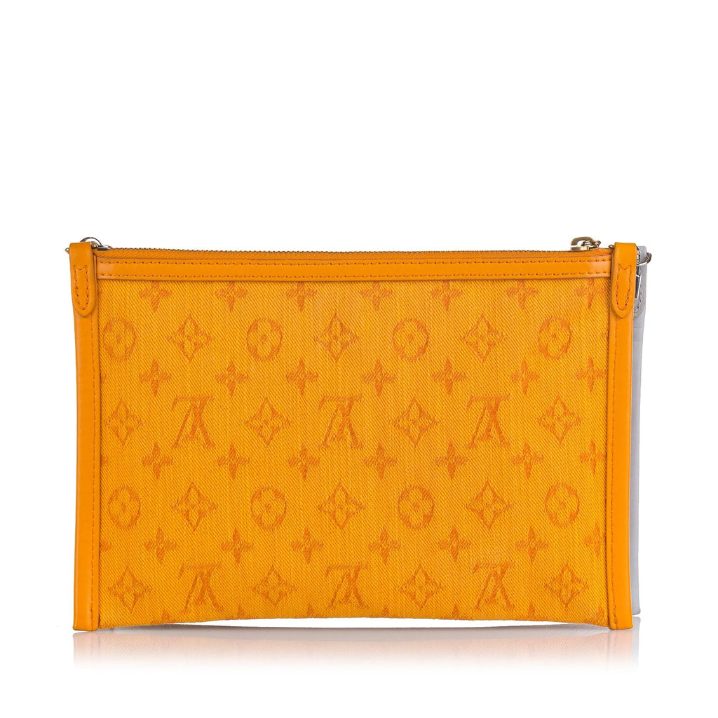 Louis Vuitton Monogram Antartica Double Flat Messenger