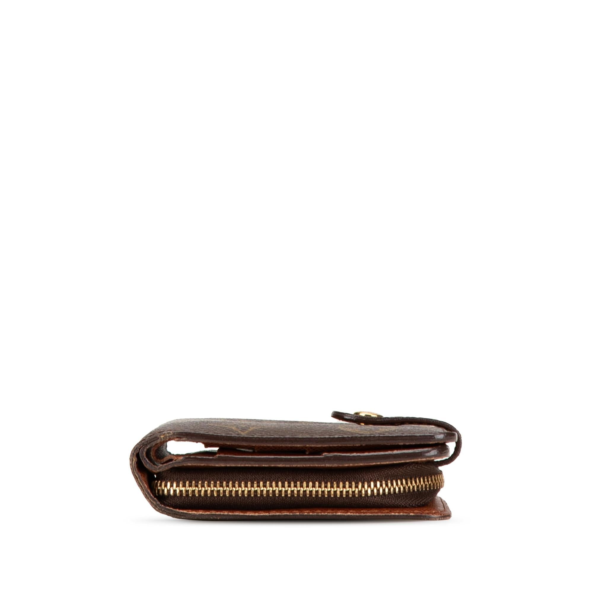 Louis Vuitton Monogram Bi-Fold Compact Wallet